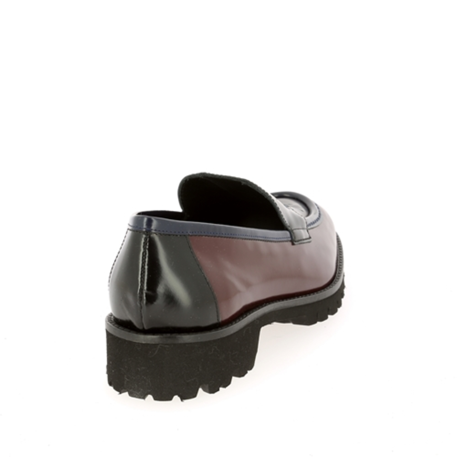 Zoom J'hay moccassins bordeaux