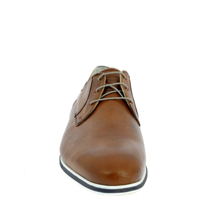 Veterschoenen Floris Van Bommel cognac