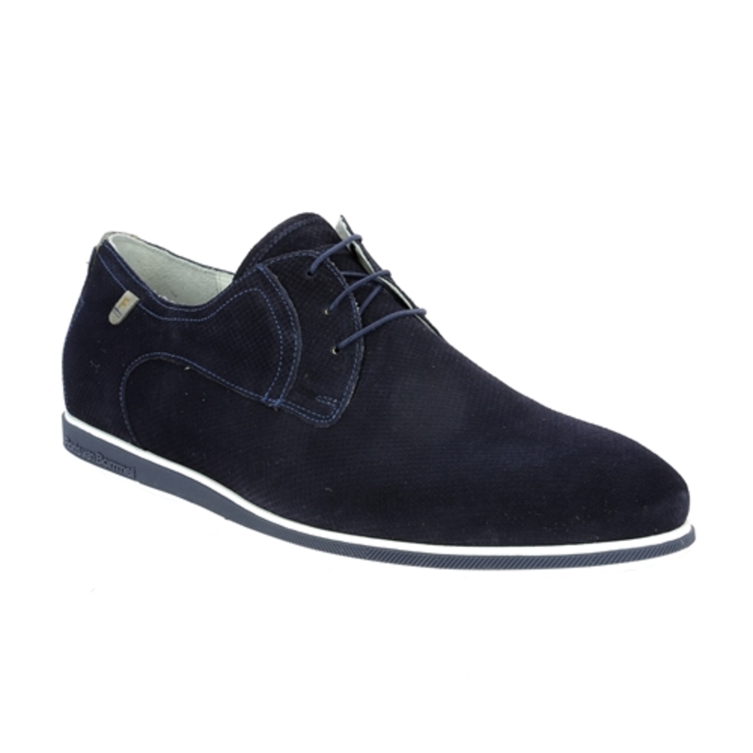 Zoom Floris Van Bommel veterschoenen blauw