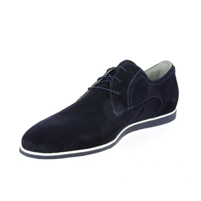 Floris Van Bommel veterschoenen blauw blauw