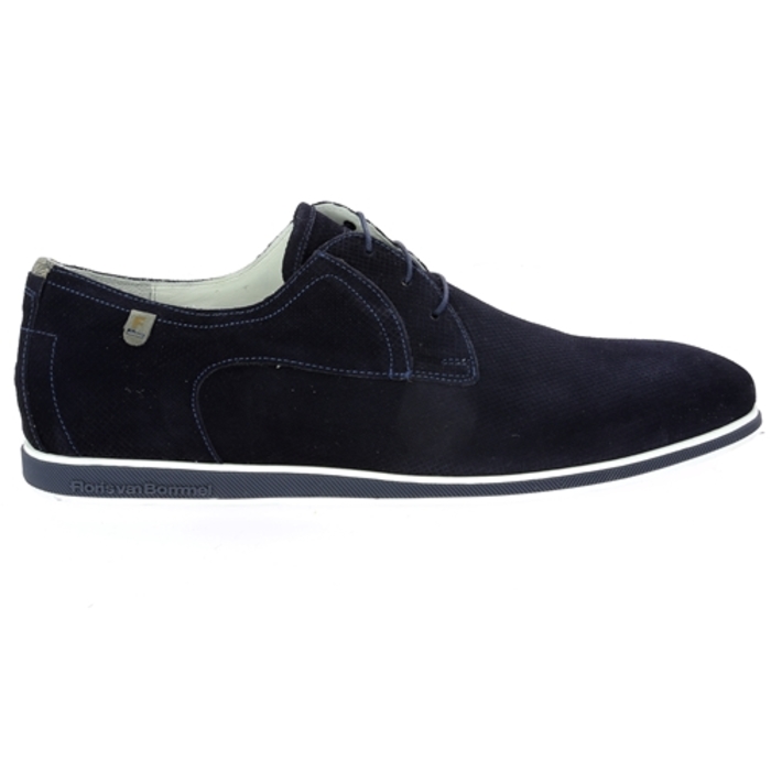 Floris Van Bommel veterschoenen blauw blauw