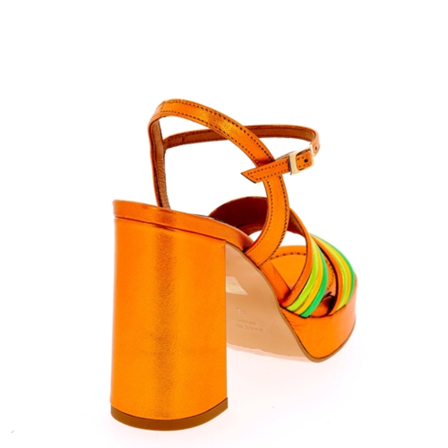 Zoom Angel Alarcon sandales orange