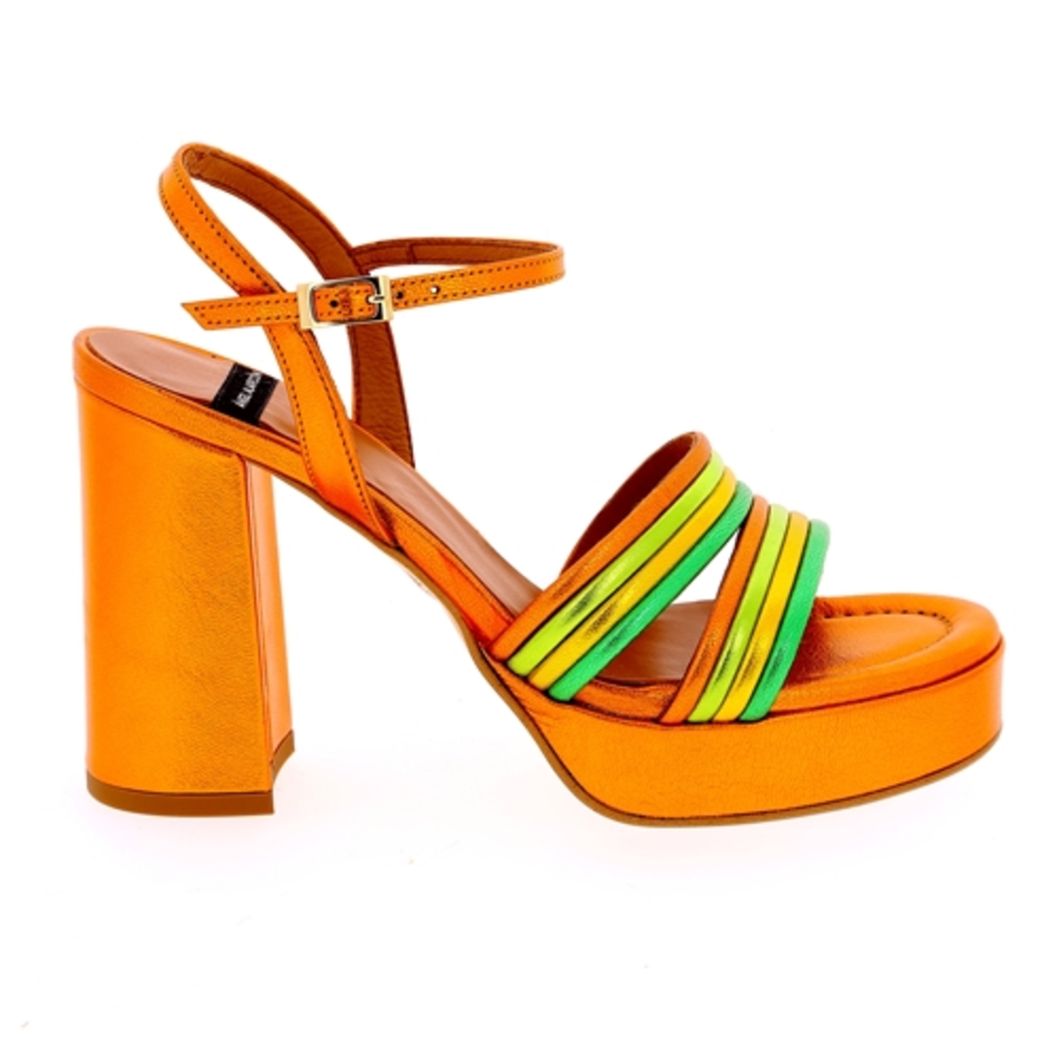 Zoom Angel Alarcon sandales orange