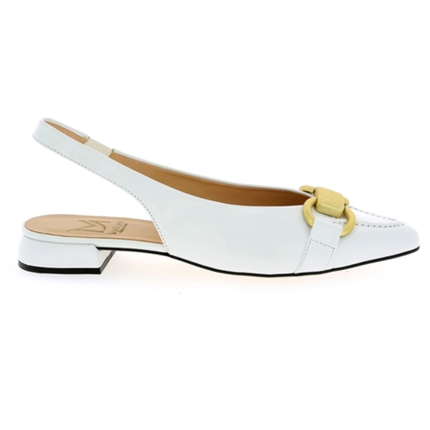 Zoom Marian ballerines blanc