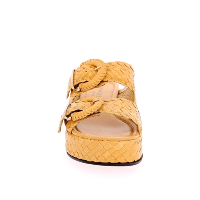 Muiltjes - slippers Pons Quintana camel