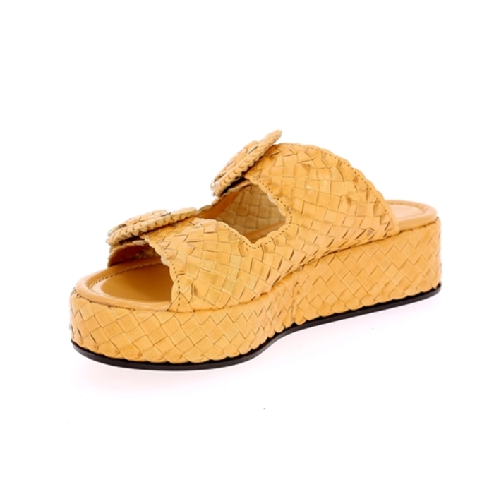 Muiltjes - slippers Pons Quintana camel