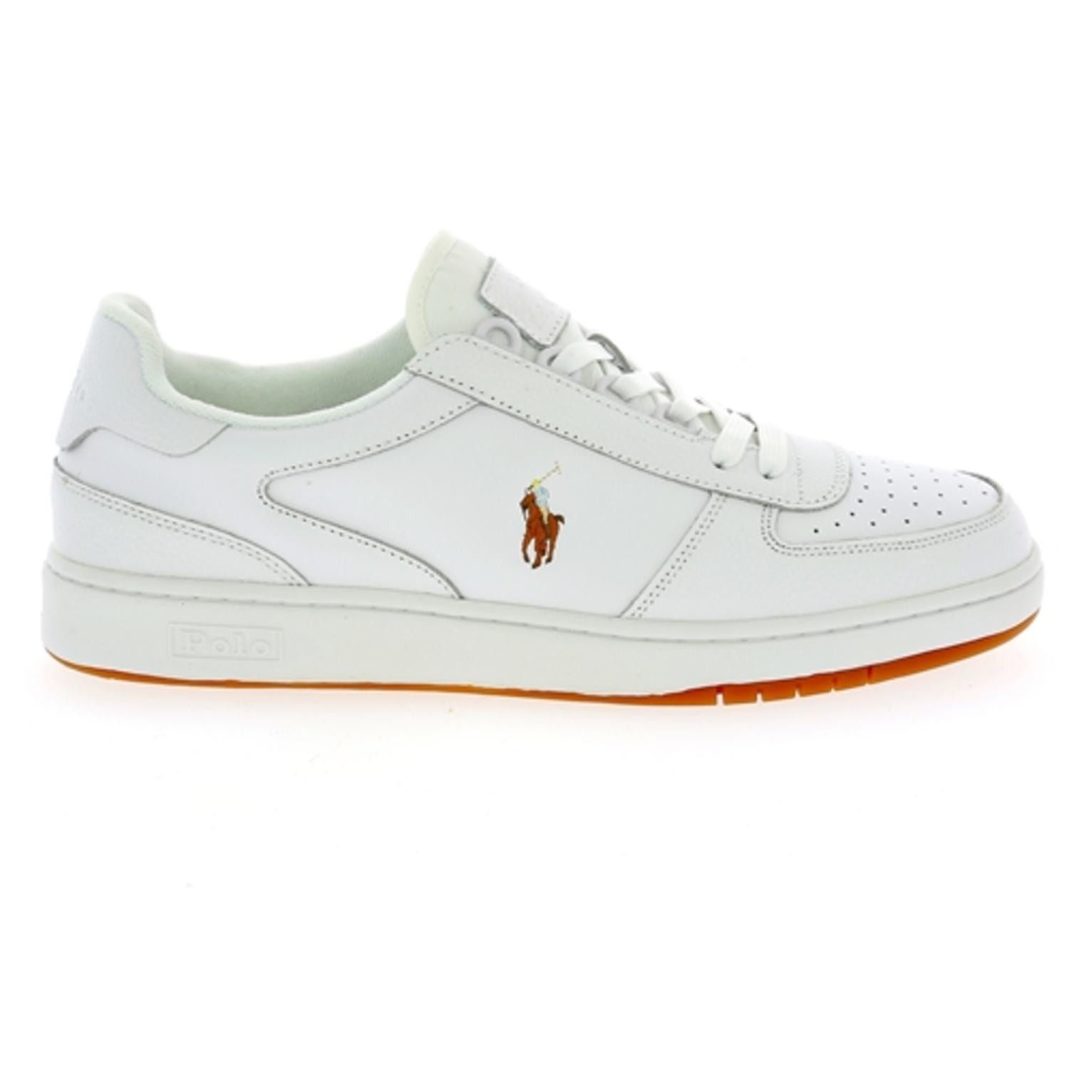 Zoom Ralph Lauren sneakers wit