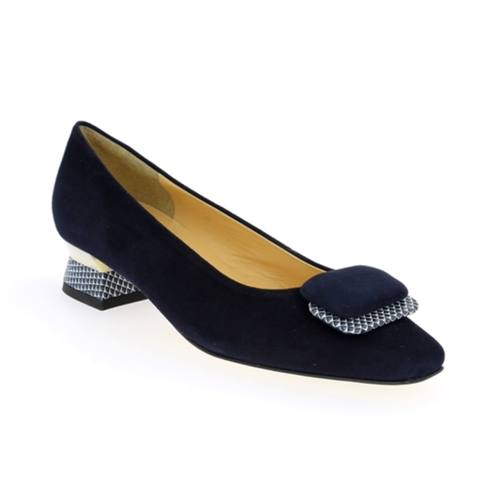 Brunate pumps blauw blauw