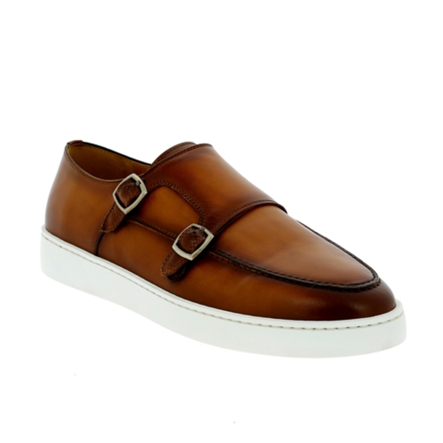 Zoom Magnanni veterschoenen cognac