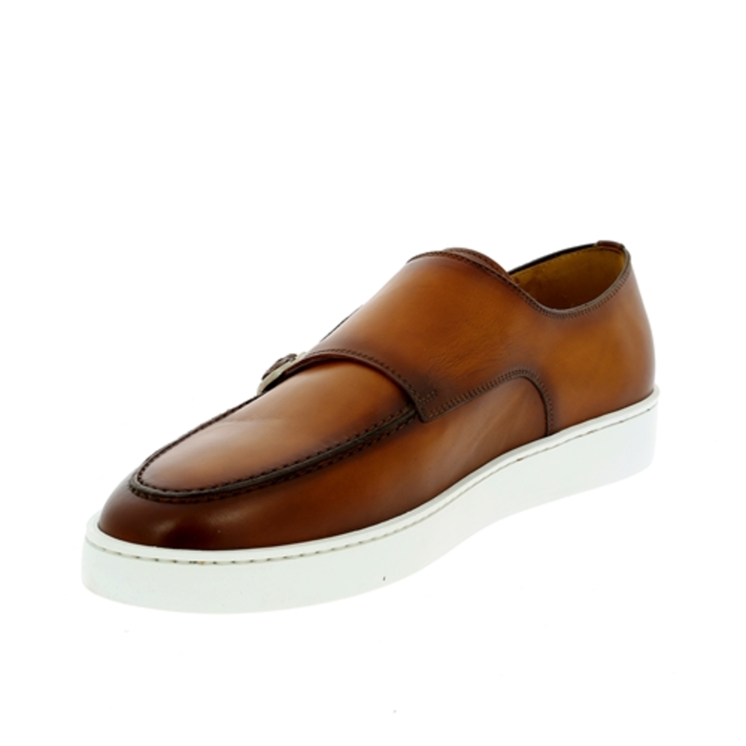 Zoom Magnanni veterschoenen cognac