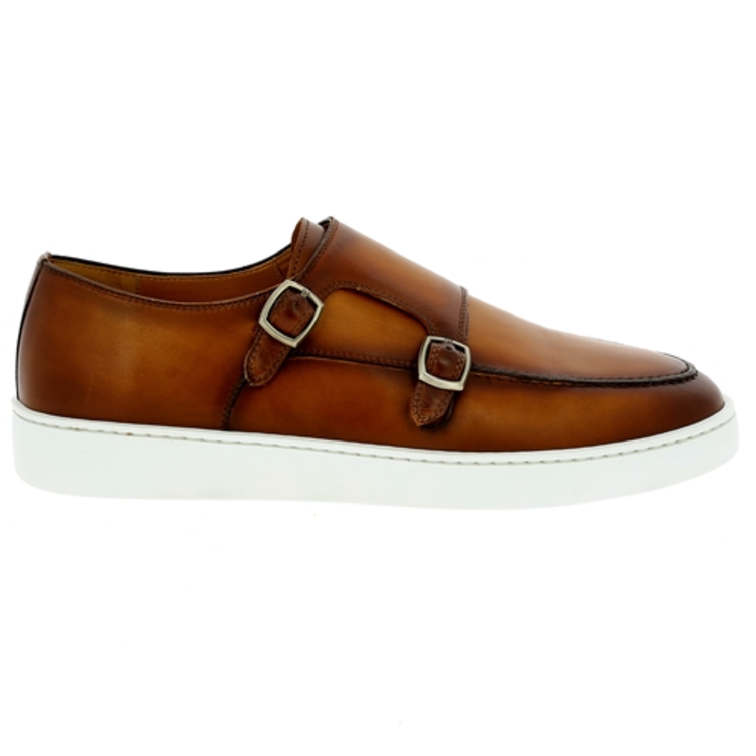 Zoom Magnanni veterschoenen cognac