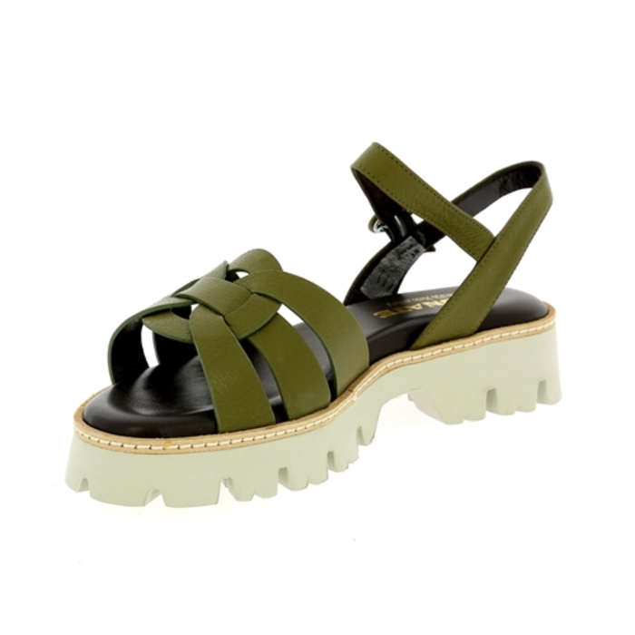 Brunate Sandalen groen