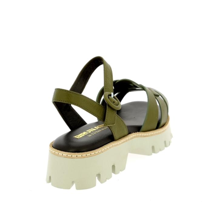 Brunate Sandalen groen