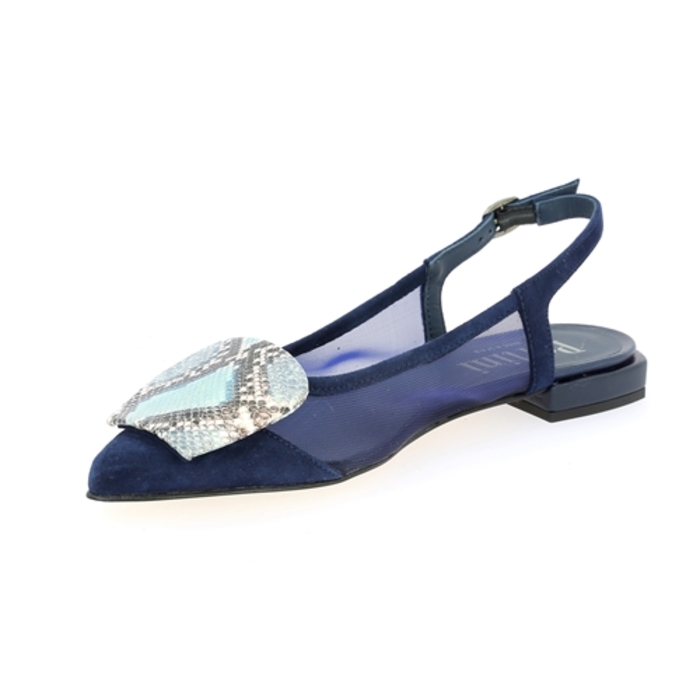 Pertini ballerinas blauw blauw