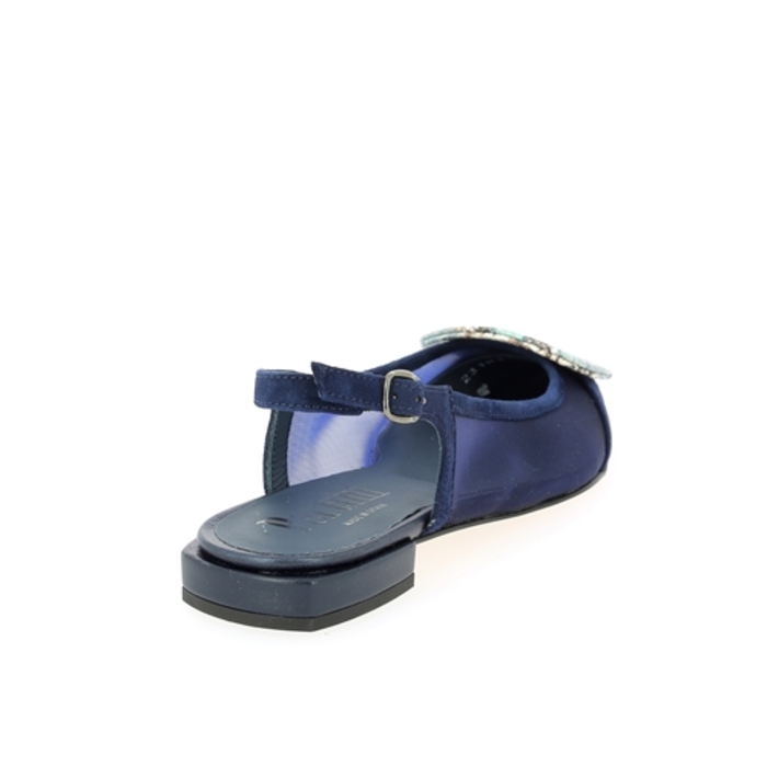 Pertini ballerinas blauw blauw