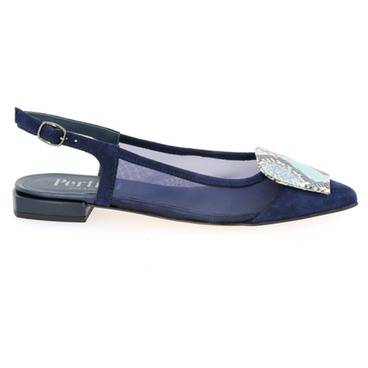 Zoom Pertini ballerines bleu