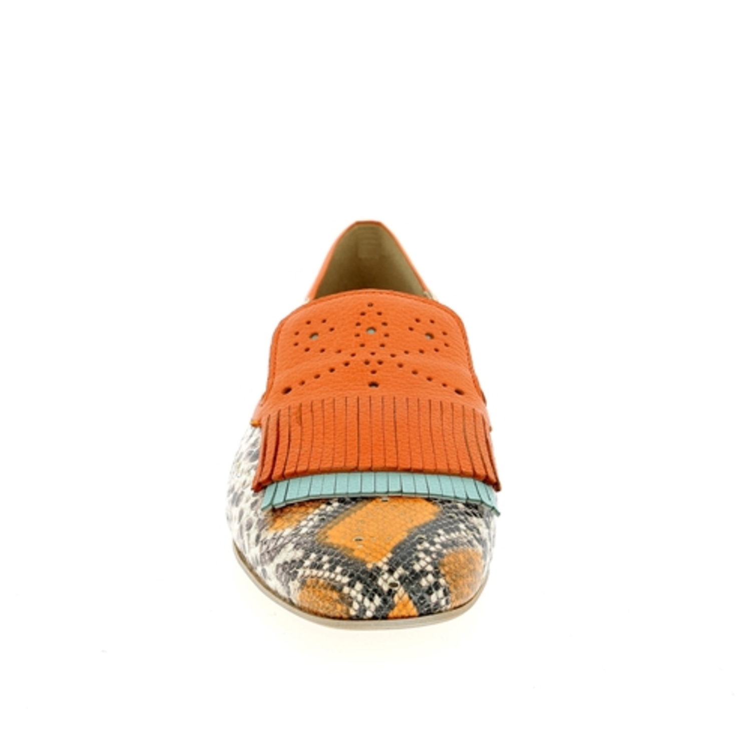 Zoom Pertini moccassins orange