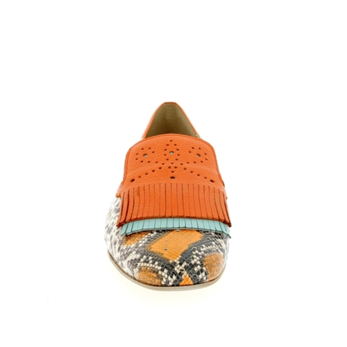 Pertini moccassins orange orange