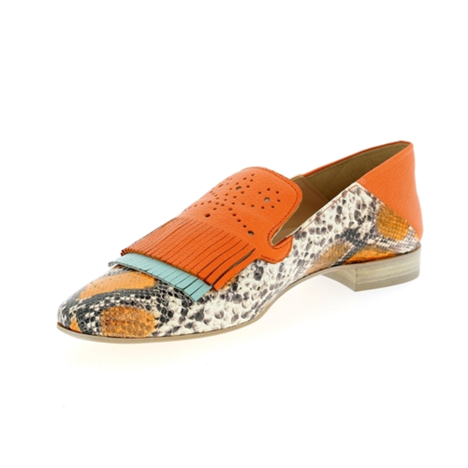 Zoom Pertini moccassins orange