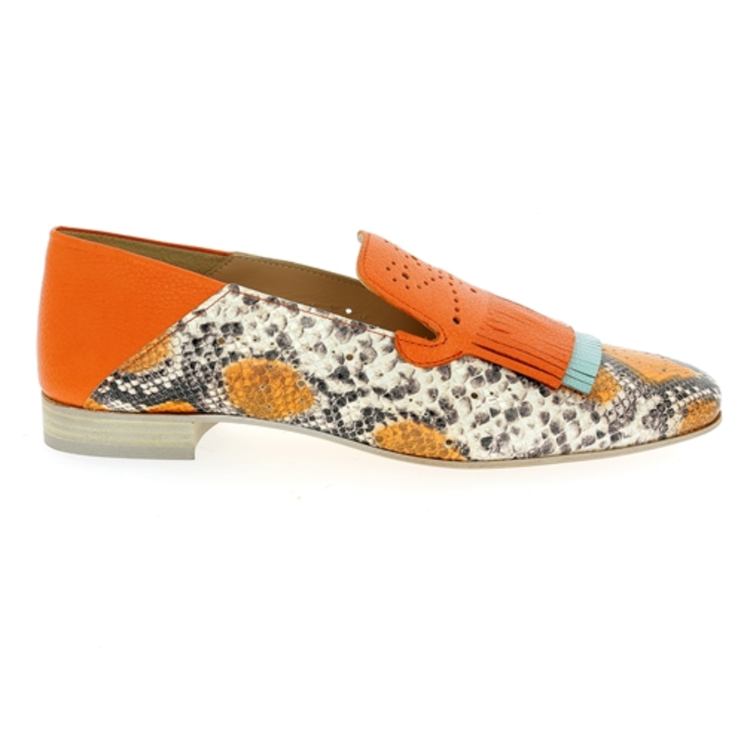 Zoom Pertini moccassins orange