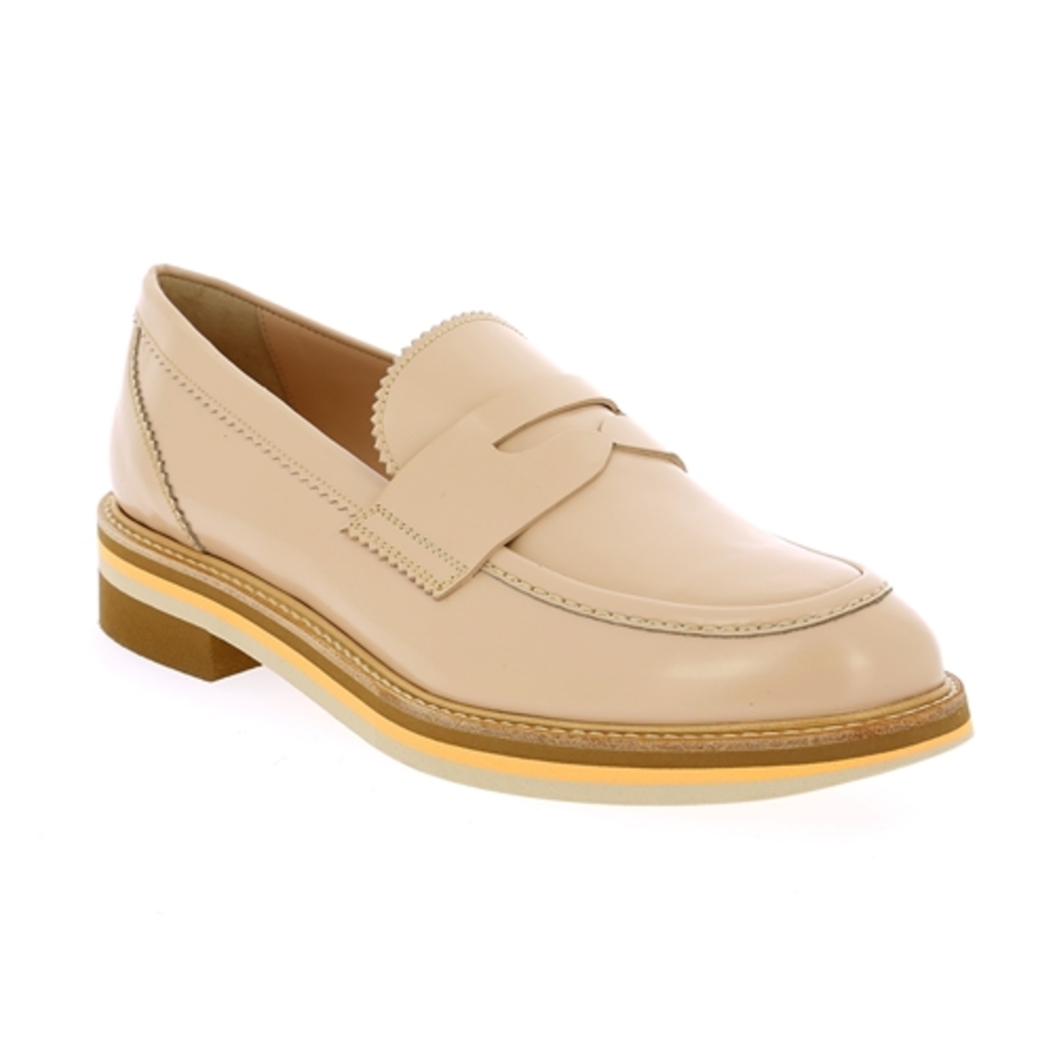 Zoom Pertini moccassins latte