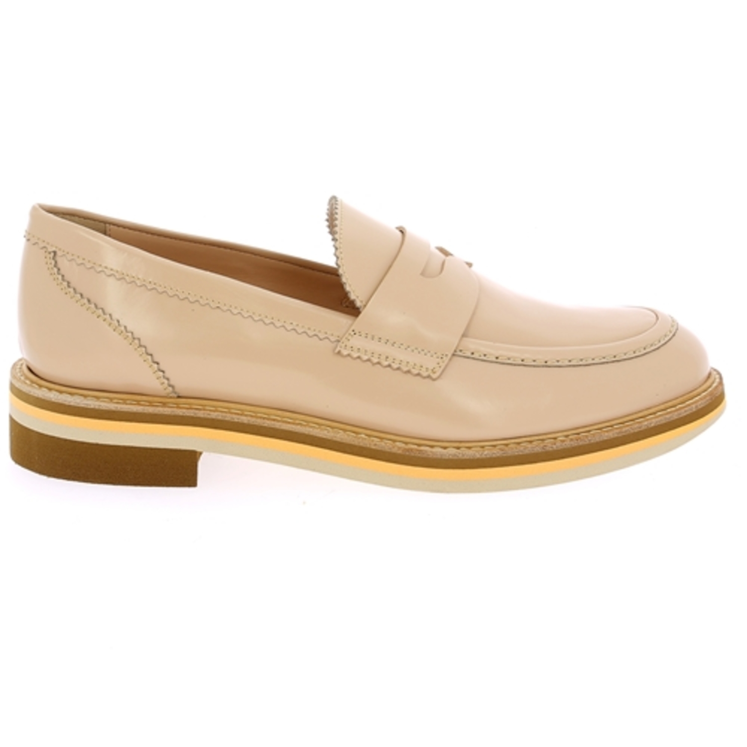 Zoom Pertini moccassins latte