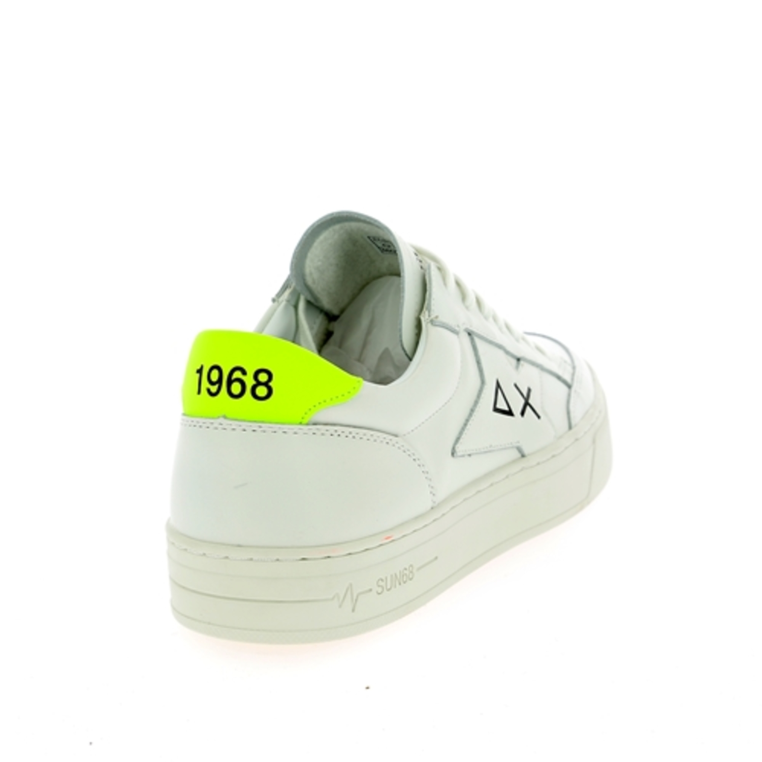 Zoom Sun68 basket blanc