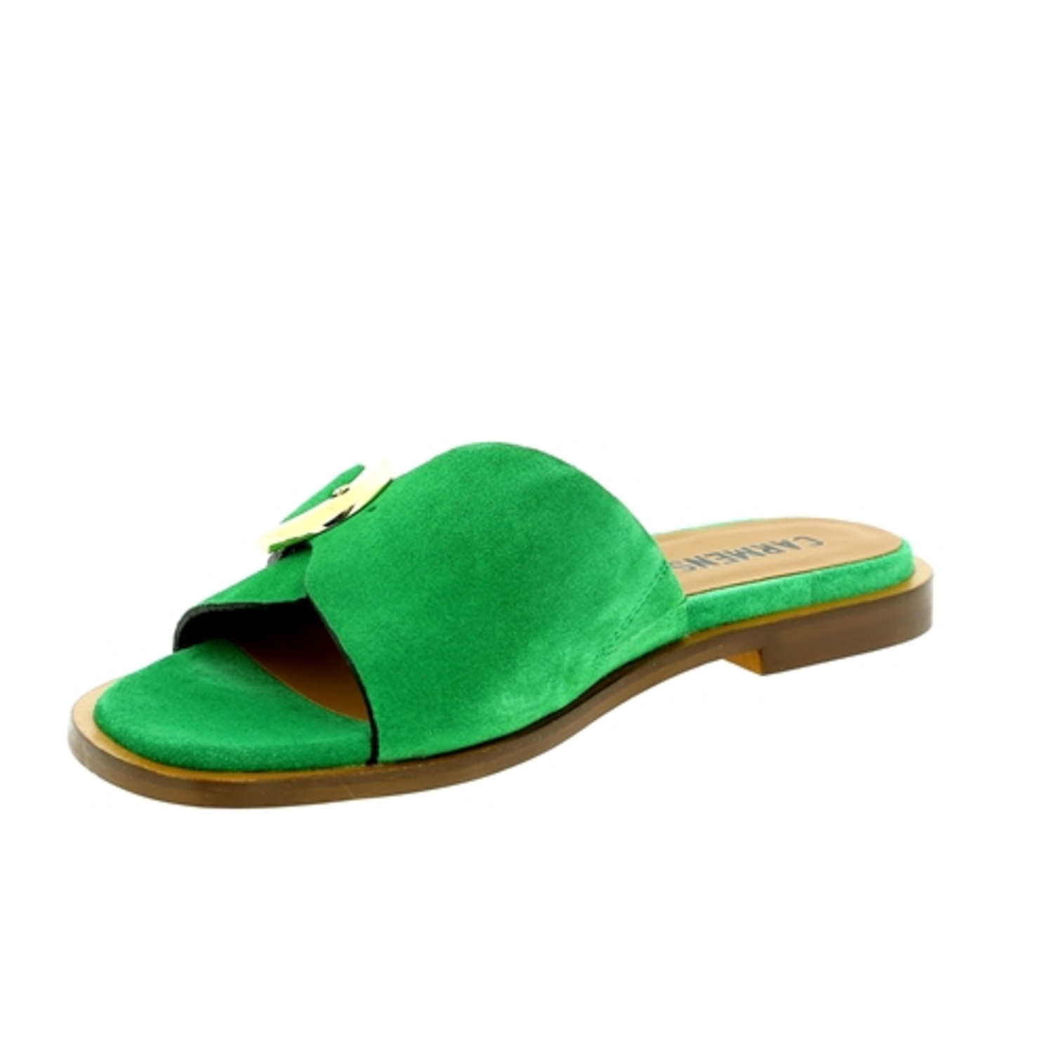 Zoom Carmens muiltjes - slippers groen