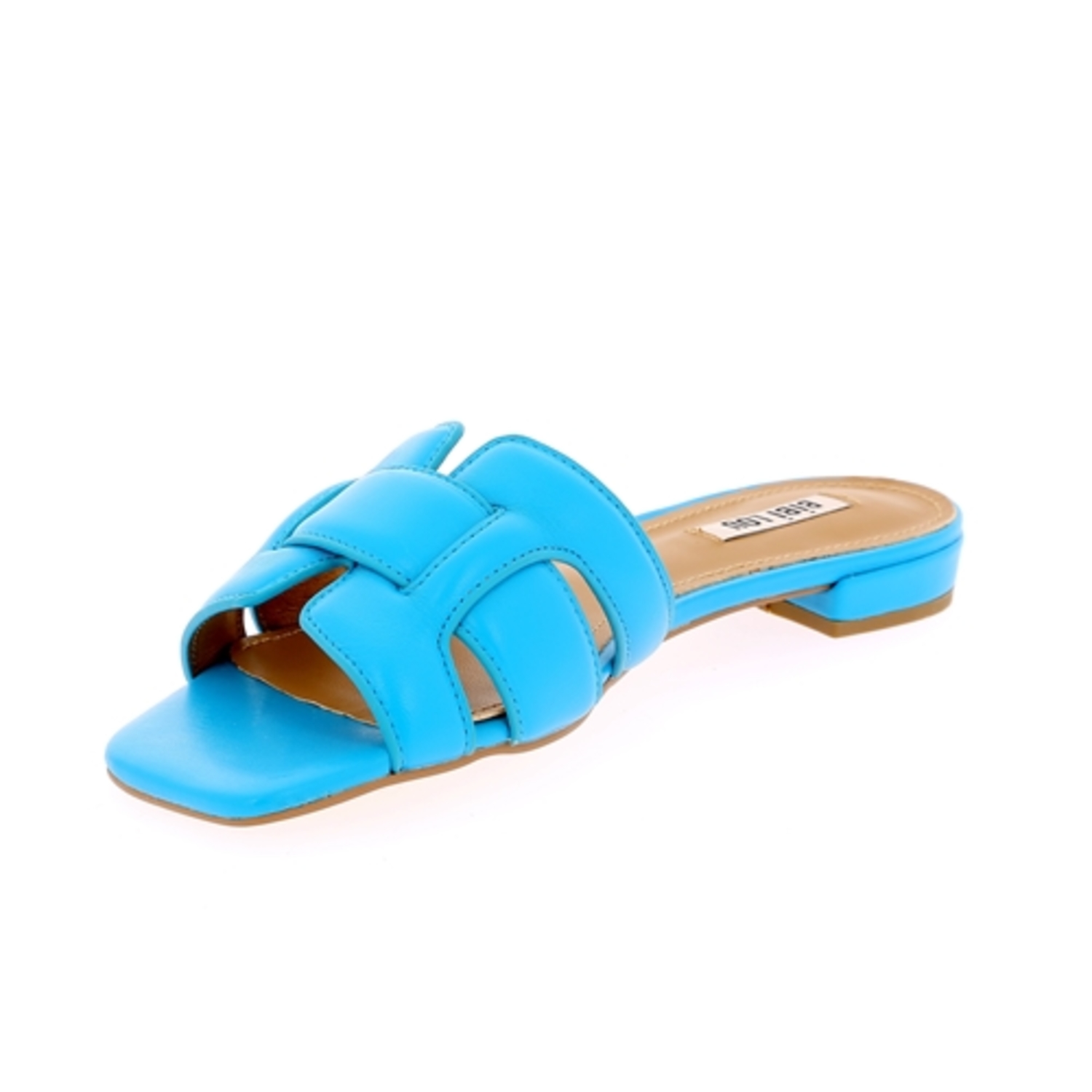 Zoom Bibilou muiltjes - slippers turquoise