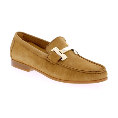 Vittoria Mengoni moccassins camel