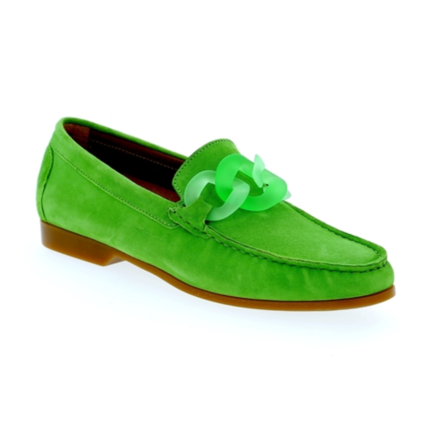 Zoom Vittoria Mengoni moccassins vert