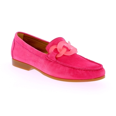 Vittoria Mengoni moccassins fuchsia