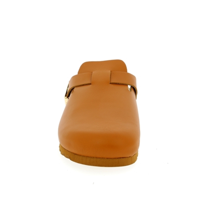 Muiltjes - slippers Scholl cognac