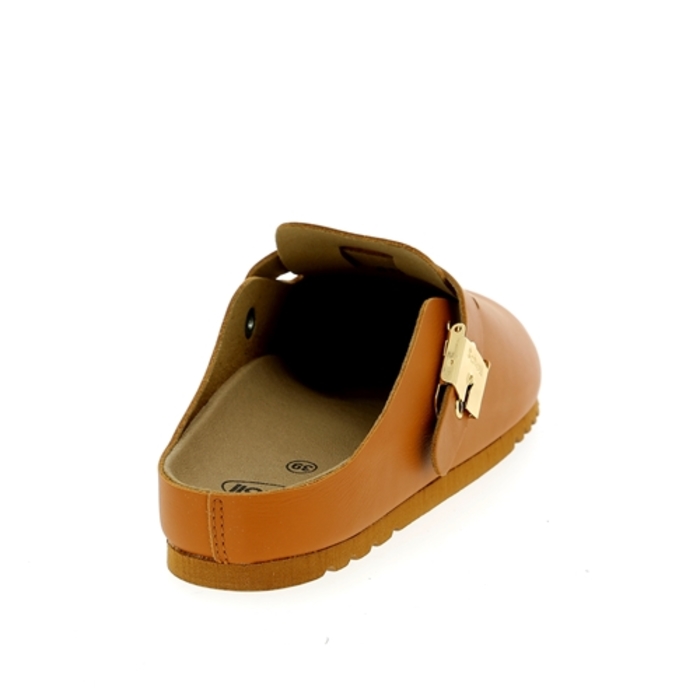 Muiltjes - slippers Scholl cognac