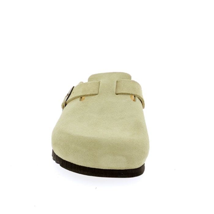 Scholl muiltjes beige beige