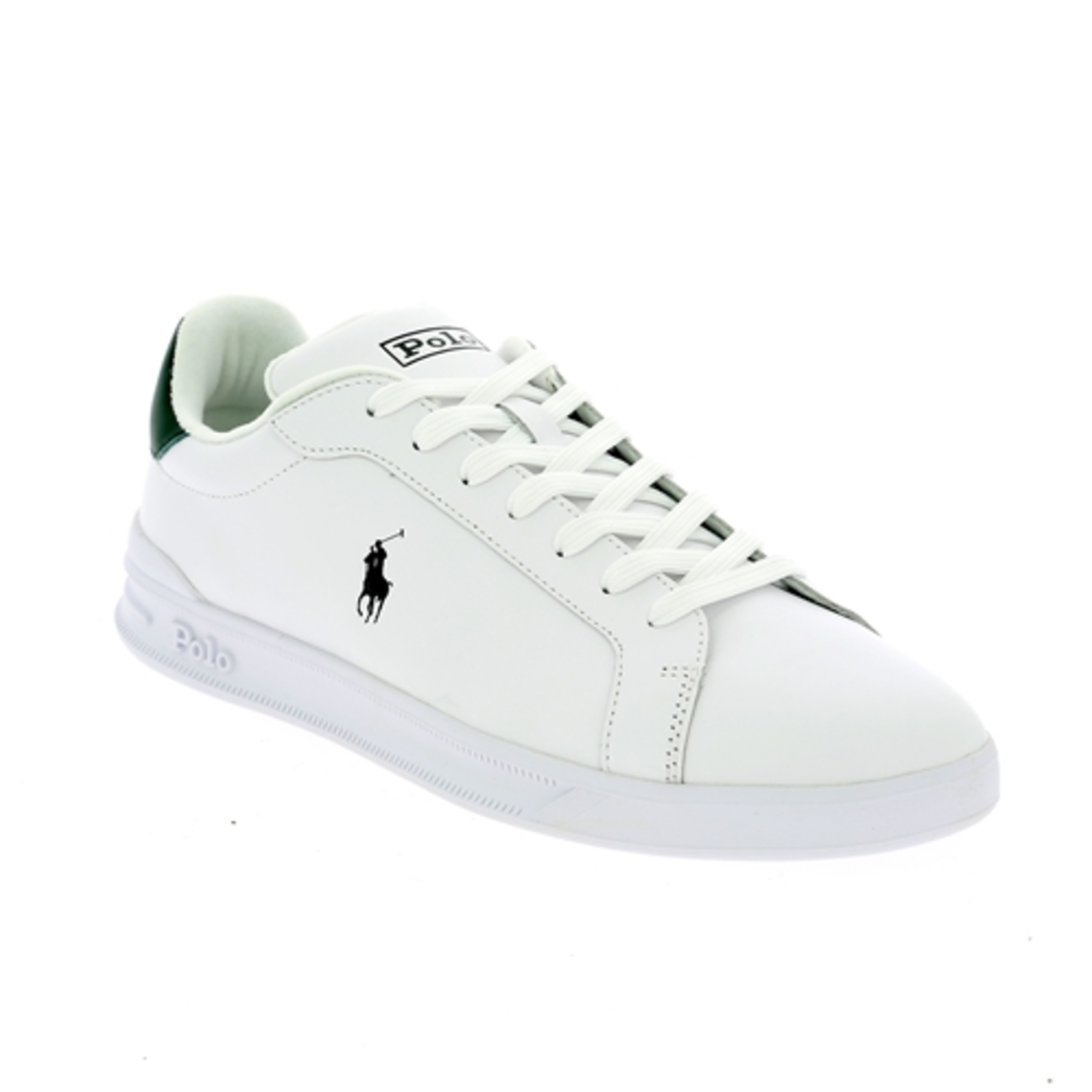 Zoom Ralph Lauren basket blanc