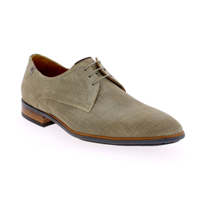 Floris Van Bommel veterschoenen cognac