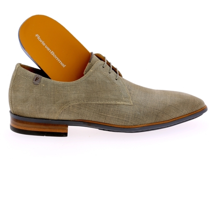 Floris Van Bommel veterschoenen taupe taupe