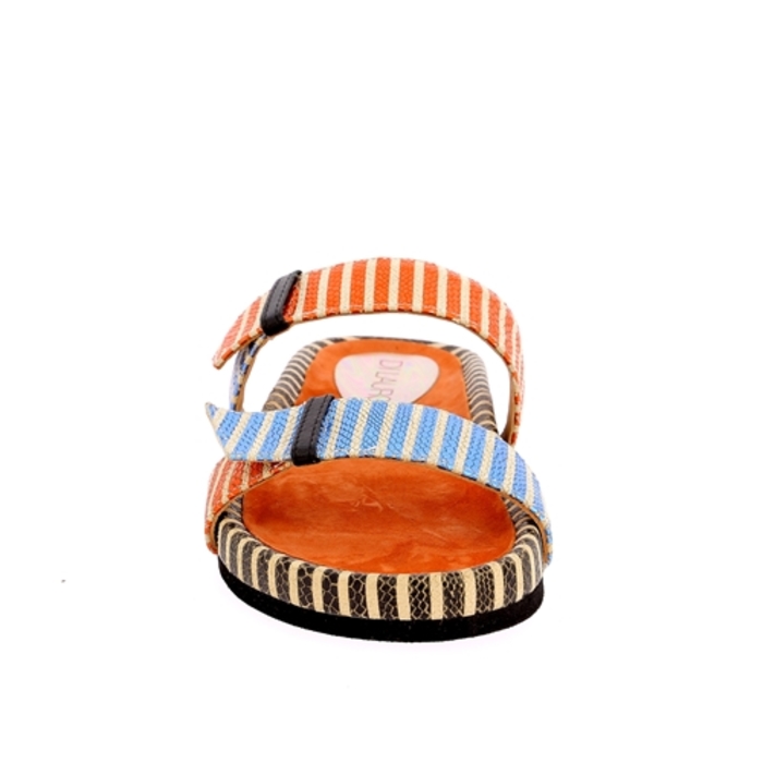 Cypres muiltjes - slippers multi multi