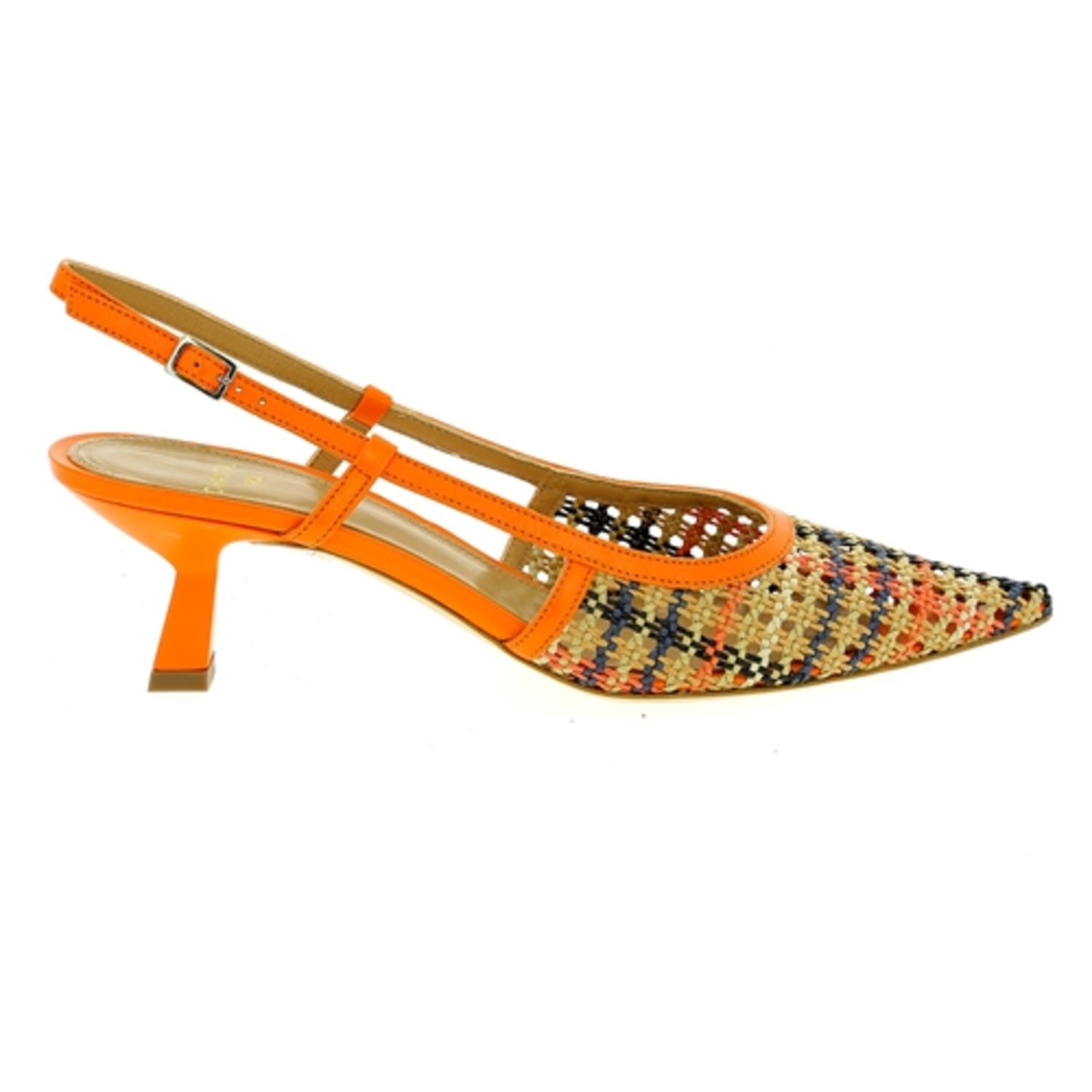 Zoom Chantal pumps oranje