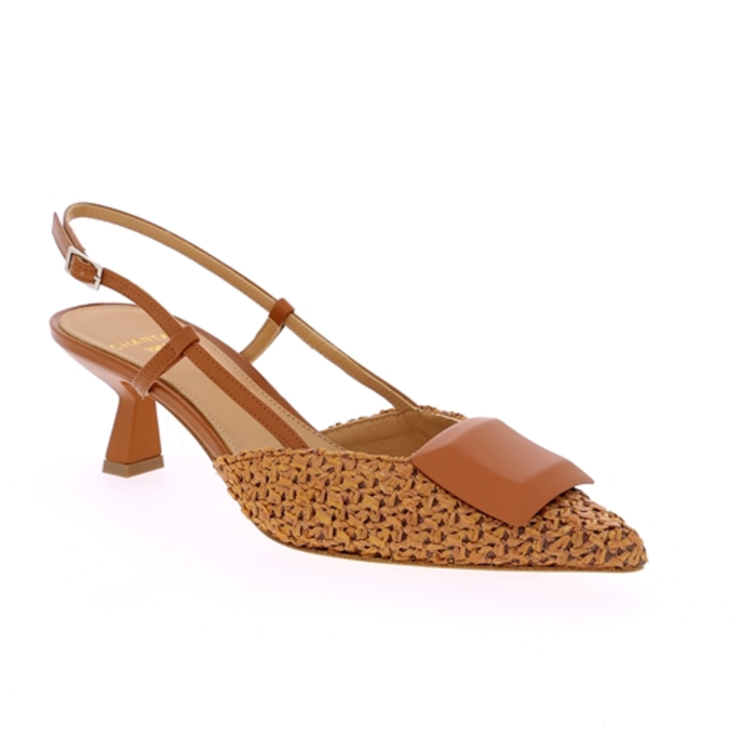 Zoom Chantal pumps cognac