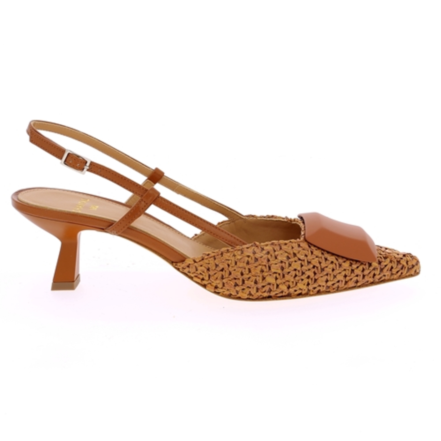 Zoom Chantal pumps cognac