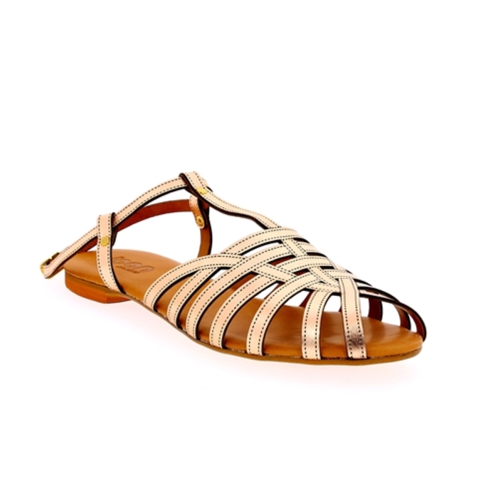 Delaere sandalen cognac