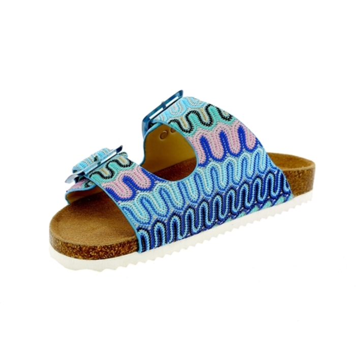 Muiltjes - slippers Colors Of California blauw