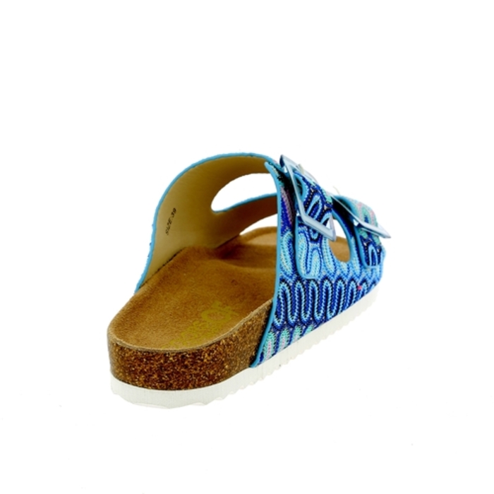 Muiltjes - slippers Colors Of California blauw