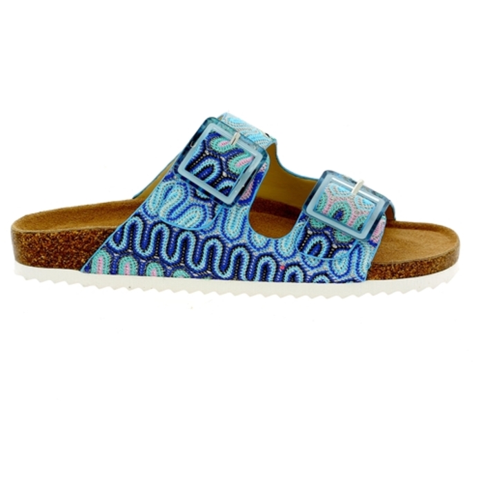 Colors Of California Muiltjes - slippers blauw