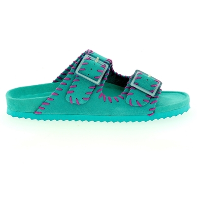 Colors Of California muiltjes - slippers turquoise