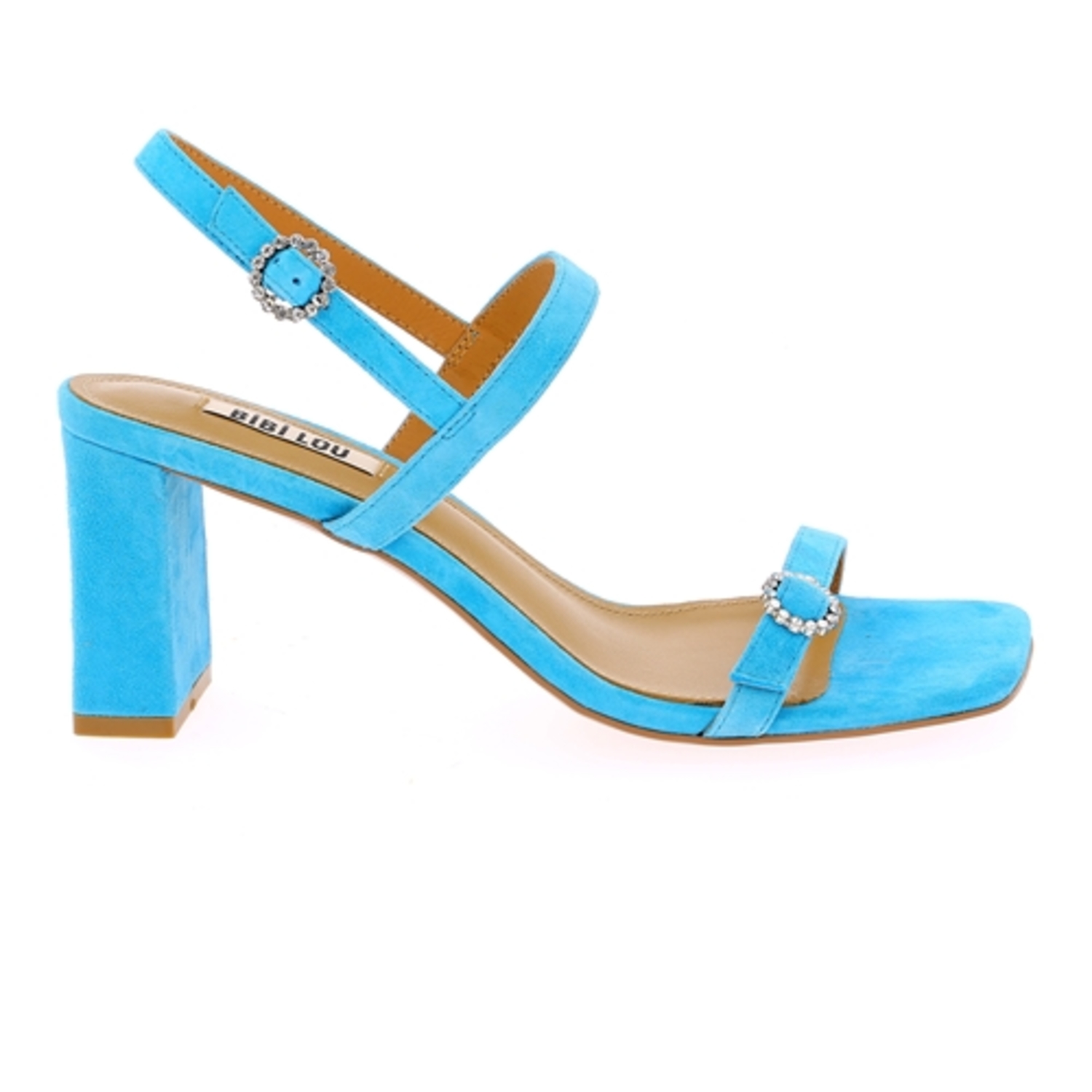 Zoom Bibilou sandales turquoise