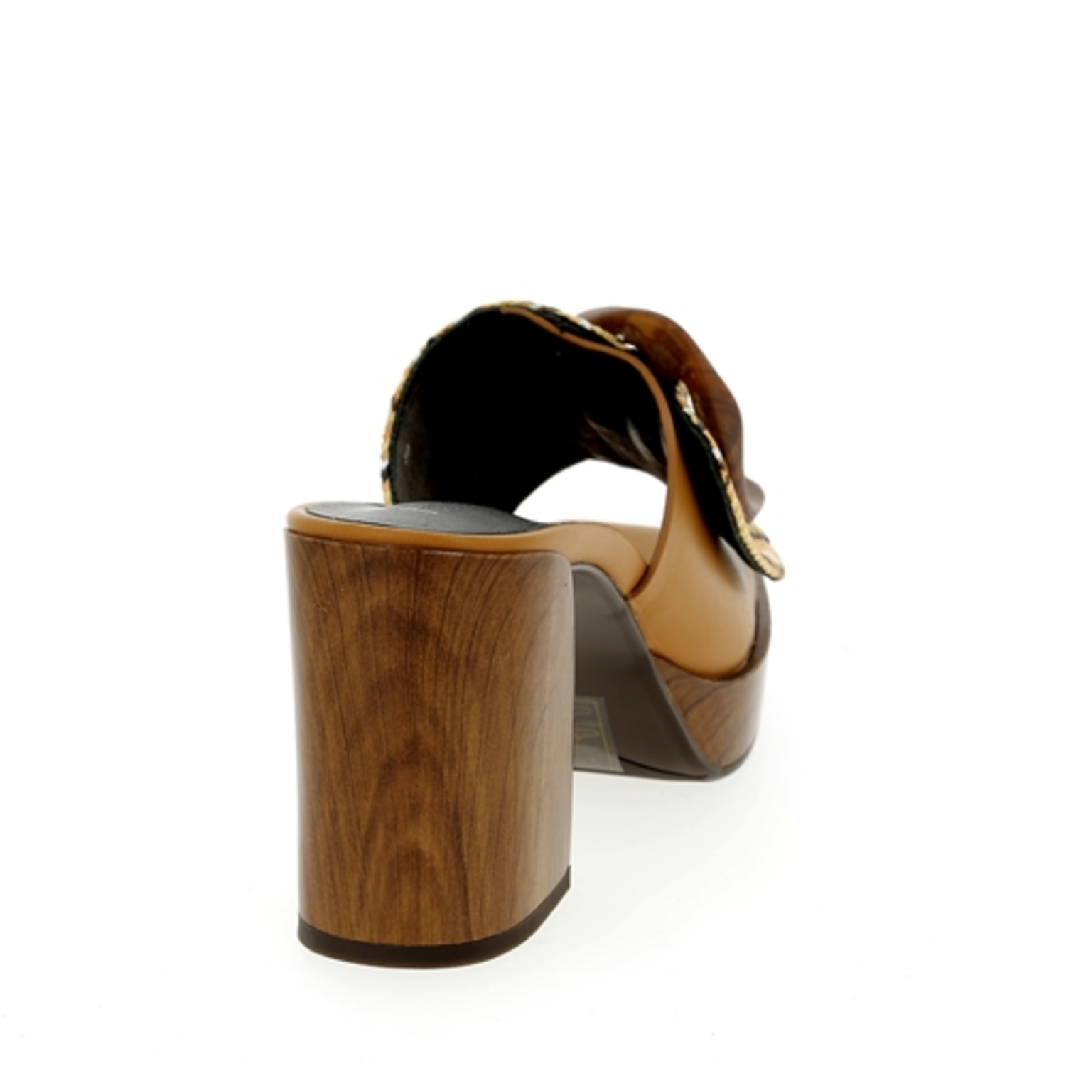 Zoom Noa Harmon muiltjes - slippers cognac