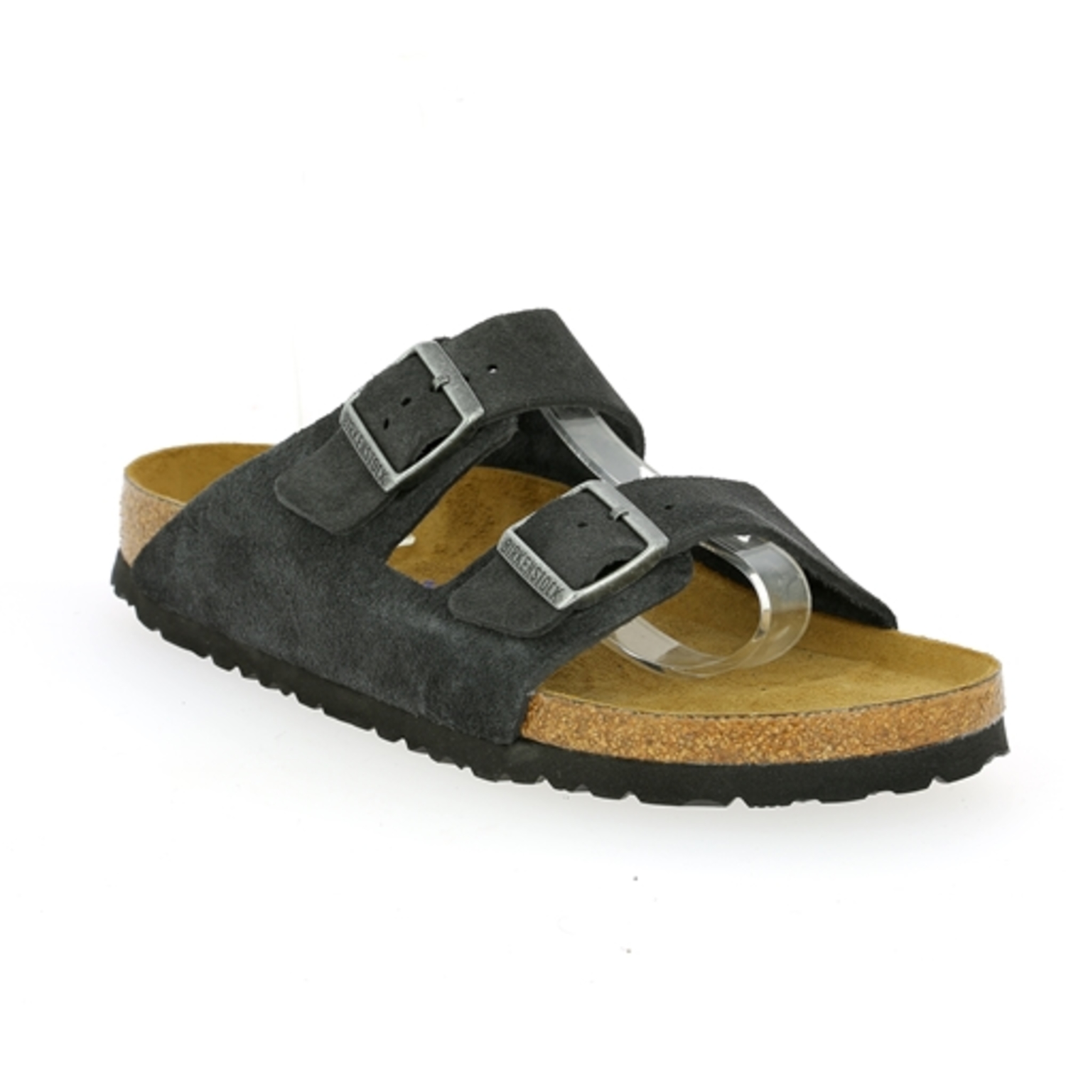 Zoom Birkenstock muiltjes grijs